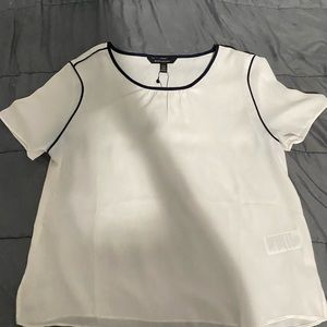 Banana republic white xs blouse